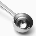 Set of 2 Stainless Steel Measuring Spoons for Beverages and Cafe Use, Tablespoon Utensils