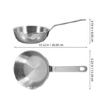 Mini Japanese Pan Stainless Steel Frying Pan for Perfect Omelets 1 Pc