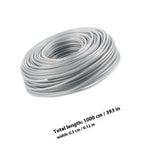 Steel Wire Grass Trimmer Line - Lawn Mower Replacement Cord, 1 Set for Yard Maintenance