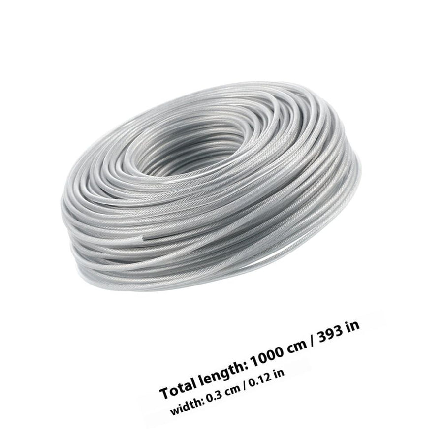 Steel Wire Grass Trimmer Line - Lawn Mower Replacement Cord, 1 Set for Yard Maintenance