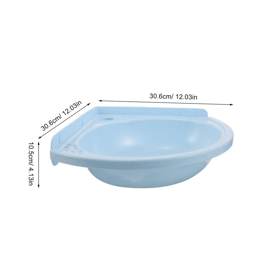 Sky Wall Mounted Bathroom Sink Basin with Space-Saving Design for Compact Home Bathrooms
