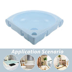 Sky Wall Mounted Bathroom Sink Basin with Space-Saving Design for Compact Home Bathrooms