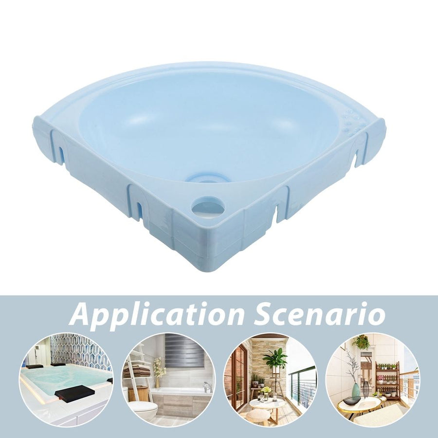 Sky Wall Mounted Bathroom Sink Basin with Space-Saving Design for Compact Home Bathrooms