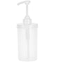 Hand Press Juice Bottle with Precise Control, Easy to Use for Dispensing Syrups, Jams, Sauces and More