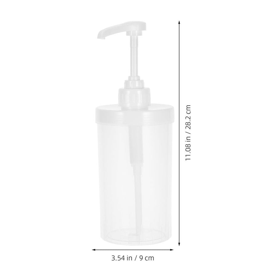 Hand Press Juice Bottle with Precise Control, Easy to Use for Dispensing Syrups, Jams, Sauces and More
