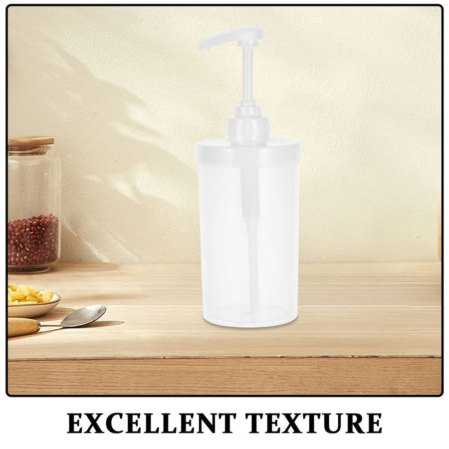 Hand Press Juice Bottle with Precise Control, Easy to Use for Dispensing Syrups, Jams, Sauces and More