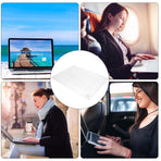 Transparent Laptop Sleeve with Scratch Resistant Cover for Home and Office Use, Protective Case