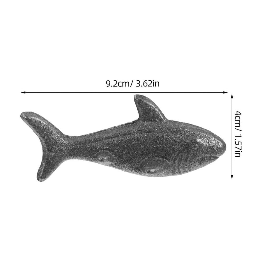 4-Piece Cast Iron Fish Cooking Set Natural Iron Boost for Vegan, Pregnancy, Athlete