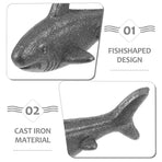 4-Piece Cast Iron Fish Cooking Set Natural Iron Boost for Vegan, Pregnancy, Athlete