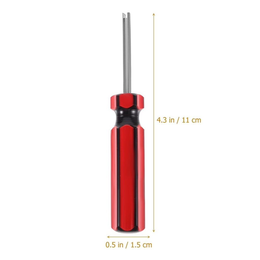 5-Piece Tire Valve Core Remover Set with PP Material and Ergonomic Handle for Easy Tire Maintenance