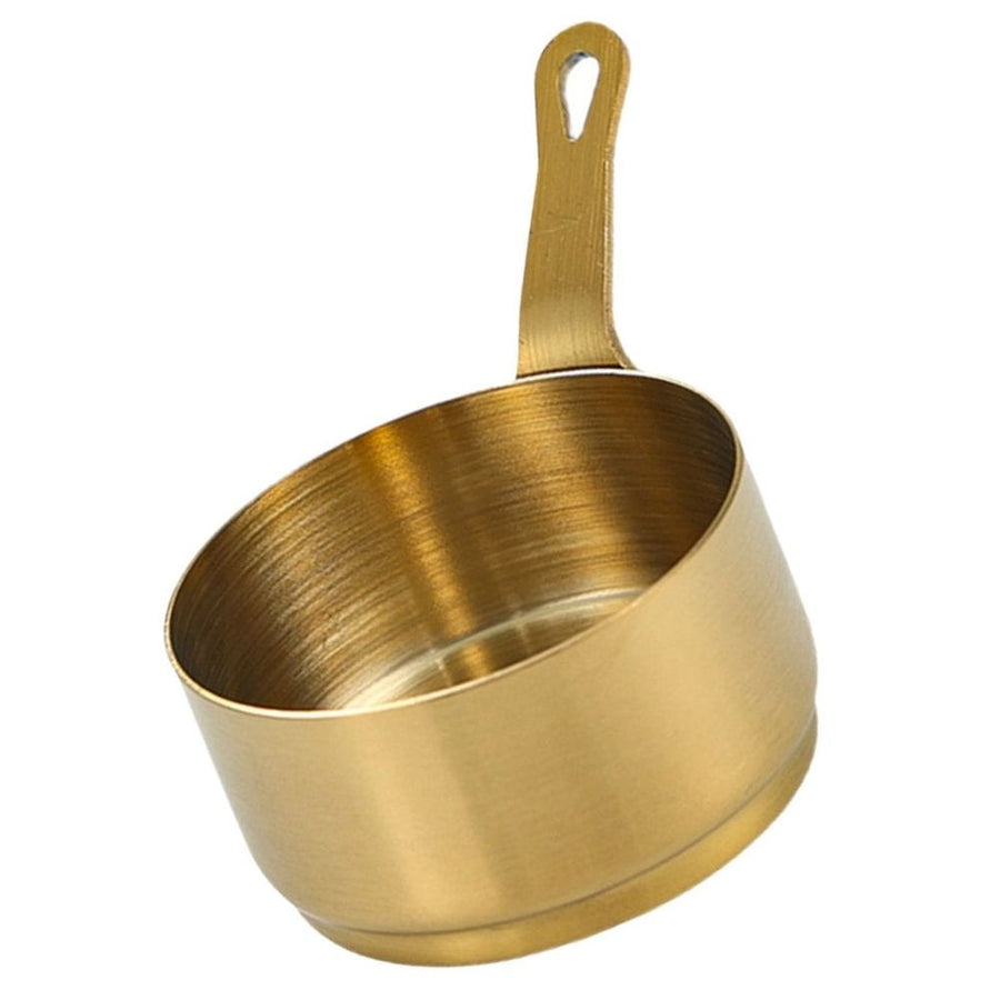 Stainless Steel Sauce Bowl Set in Golden for Condiment Storage and Serving