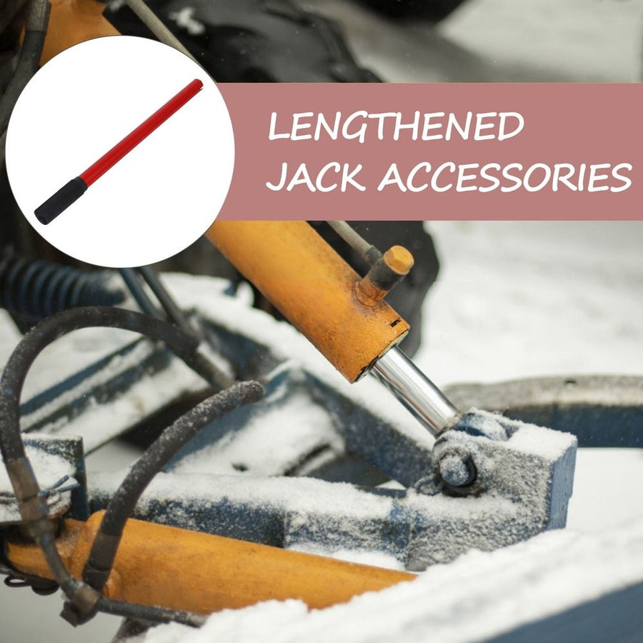 Car Jack Handle Extension Durable Red Manganese Steel for Easy Lifting