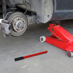 Car Jack Handle Extension Durable Red Manganese Steel for Easy Lifting