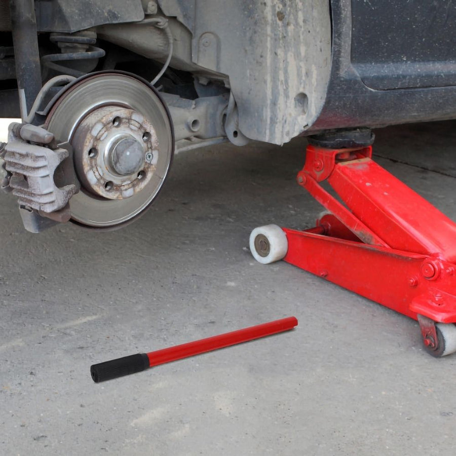 Car Jack Handle Extension Durable Red Manganese Steel for Easy Lifting
