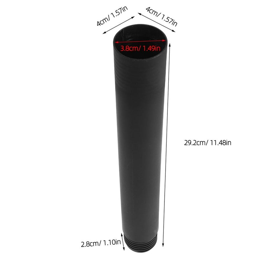 Black Plastic Replacement Pole for Standing Floor Fan, Rod for Enhanced Stability and Support