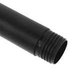 Black Plastic Replacement Pole for Standing Floor Fan, Rod for Enhanced Stability and Support