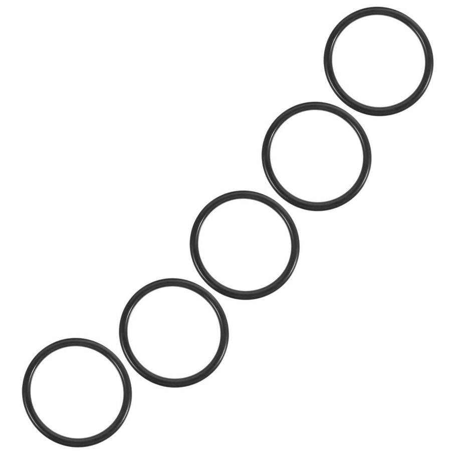 5Pcs Rubber O-Rings for Singing Bowl Protective Cushion Black Elastic Sound Mat
