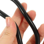 5Pcs Rubber O-Rings for Singing Bowl Protective Cushion Black Elastic Sound Mat