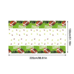 1Pc Wallpaper Football Birthday Themed Decorative Tablecloth Table Cloth