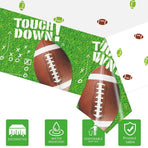 1Pc Wallpaper Football Birthday Themed Decorative Tablecloth Table Cloth