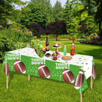 1Pc Wallpaper Football Birthday Themed Decorative Tablecloth Table Cloth