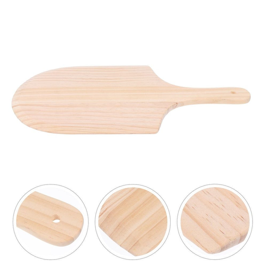 Wood Pizza Tray in Khaki with Smooth Grain , Perfect for Home and Hotel Serving, 1 Pc