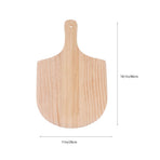 Wood Pizza Tray in Khaki with Smooth Grain , Perfect for Home and Hotel Serving, 1 Pc