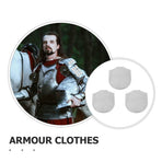 Medieval Armor Scales Iron Craft Material for Reenactment 20Pcs