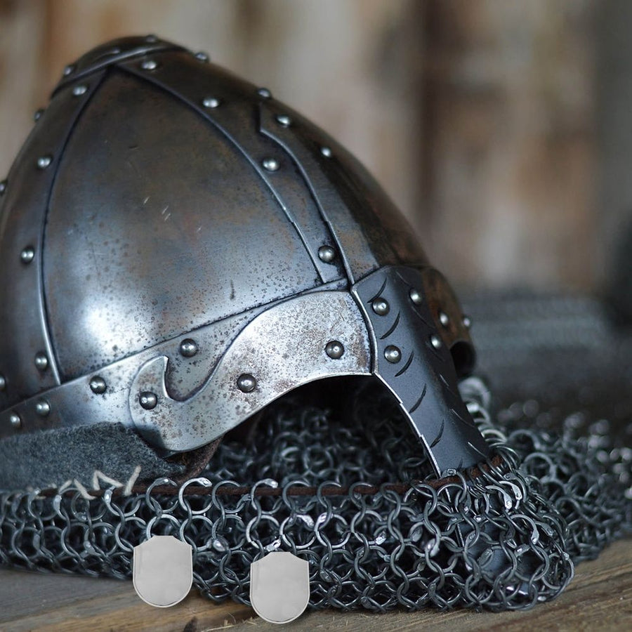 Medieval Armor Scales Iron Craft Material for Reenactment 20Pcs