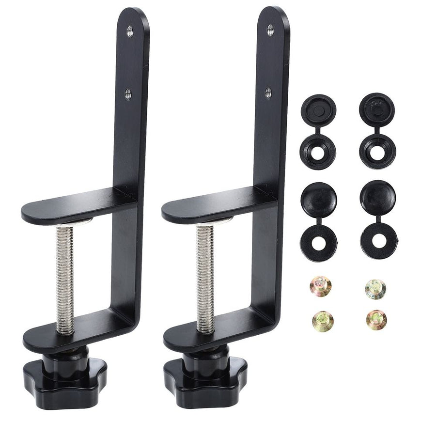 Installing Clip Durable Metal for Home Use Black 1Set