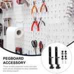 Installing Clip Durable Metal for Home Use Black 1Set