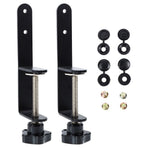 Installing Clip Durable Metal for Home Use Black 1Set