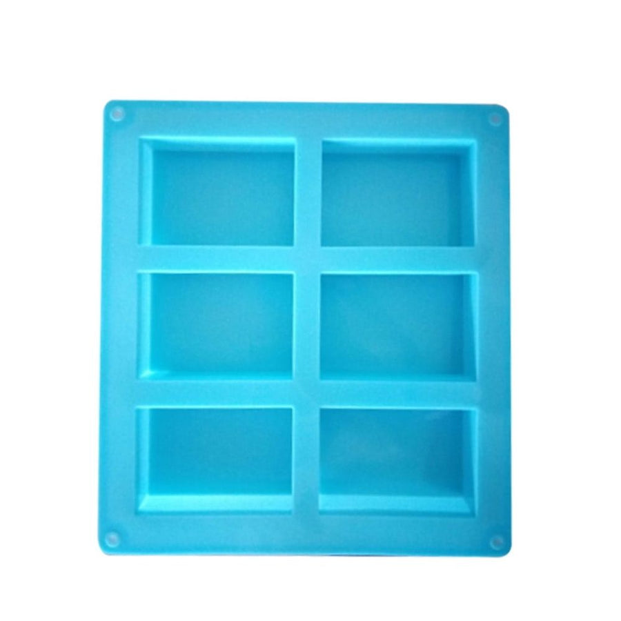 Single 4 Grid Oval Flexible Silicone Soap Mold, Reusable Handmade Soap Tray for Household DIY Craft Dessert Confection Prep