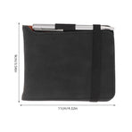 Golf Scorecard Book Black PU Portable Design Secure Grip No Bleed Paper