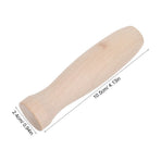 4-Piece Replacement Wood Handles for Grill Tools Set with , Design for BBQ Accessories