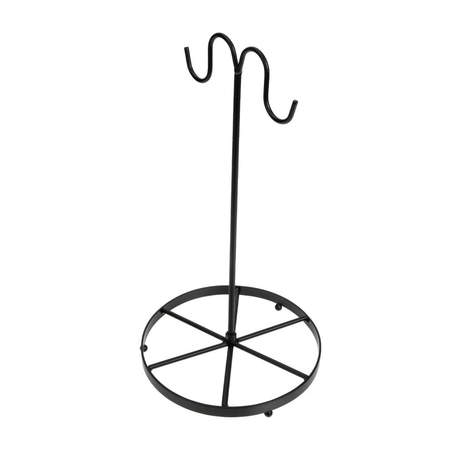 Black Fruit Storage Rack for Home Use with Banana Hanger and Grape Display, Easy to Clean and Design