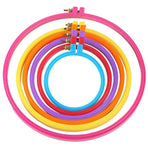 Wooden Embroidery Hoop Frame for Cross , Needlepoint, Circle Crafts, Sewing, and Stitching Projects