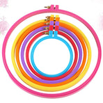 Wooden Embroidery Hoop Frame for Cross , Needlepoint, Circle Crafts, Sewing, and Stitching Projects