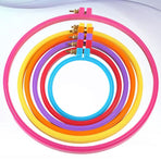 Wooden Embroidery Hoop Frame for Cross , Needlepoint, Circle Crafts, Sewing, and Stitching Projects