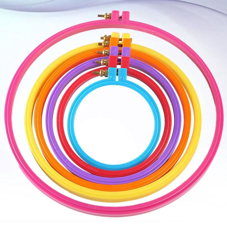 Wooden Embroidery Hoop Frame for Cross , Needlepoint, Circle Crafts, Sewing, and Stitching Projects