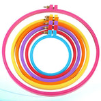 Wooden Embroidery Hoop Frame for Cross , Needlepoint, Circle Crafts, Sewing, and Stitching Projects