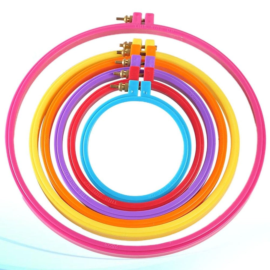Wooden Embroidery Hoop Frame for Cross , Needlepoint, Circle Crafts, Sewing, and Stitching Projects