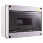 HT-12 Way IP65  Breaker Box Distribution Protection Box ABS Power Electronic Din Rail Enclosure for Circuit Breaker