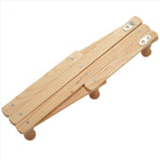 Wall Hanger 10 Hooks Pack of 4 Natural Wood Wall Mounted Expandable  Peg Coat Rack Hanger 4 Pack