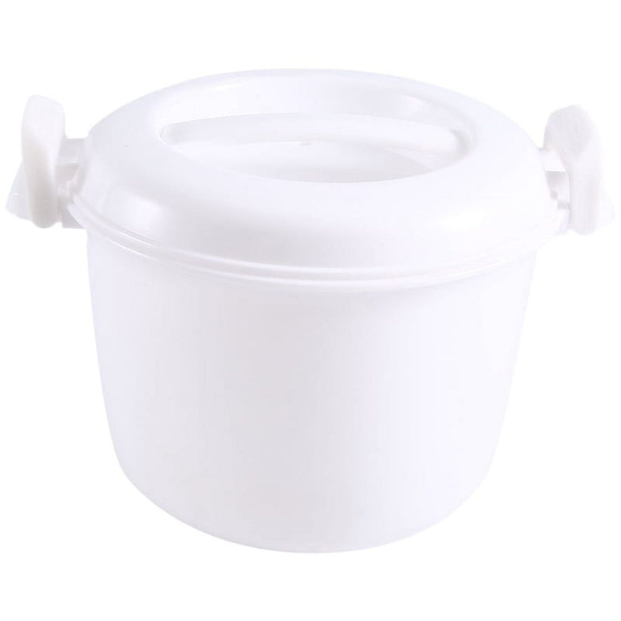 Microwave Rice Cooker Multifunction Small Lunch Container Microwave Cooker Cookware for Microwave Oven 17.5x21x14cm
