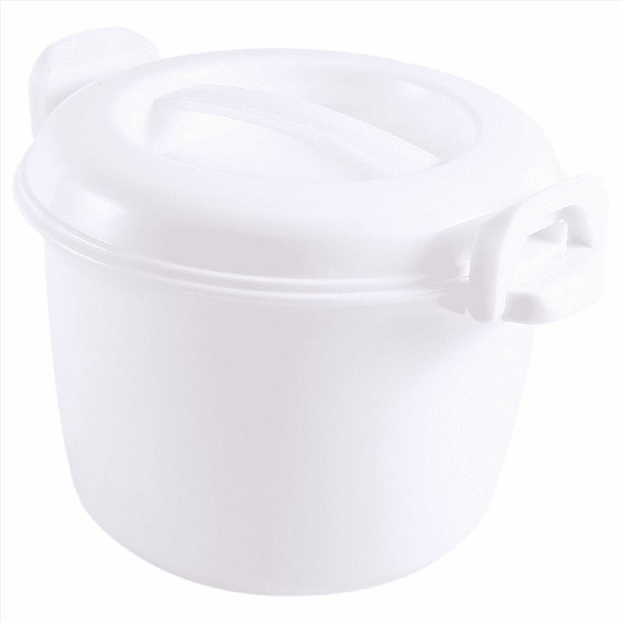 Microwave Rice Cooker Multifunction Small Lunch Container Microwave Cooker Cookware for Microwave Oven 17.5x21x14cm