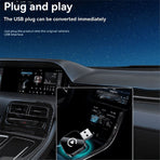 2in1 AI Box Wireless Android Auto Plug and Play USB CarDongle BluetoothWiFi for Wired CarPlayAndriod Auto Car B
