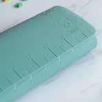 Silicone Dough Mat, Green, Non-Slip and Heat-Resistant, with Scale for Baking, 1Pc