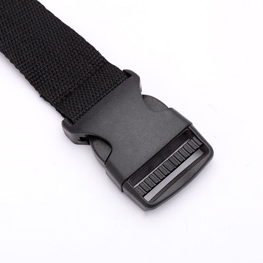 10-Pack Adjustable Black Travel Luggage Straps, Baggage Packing Belts to Secure Suitcases and Bags