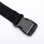 10-Pack Adjustable Black Travel Luggage Straps, Baggage Packing Belts to Secure Suitcases and Bags